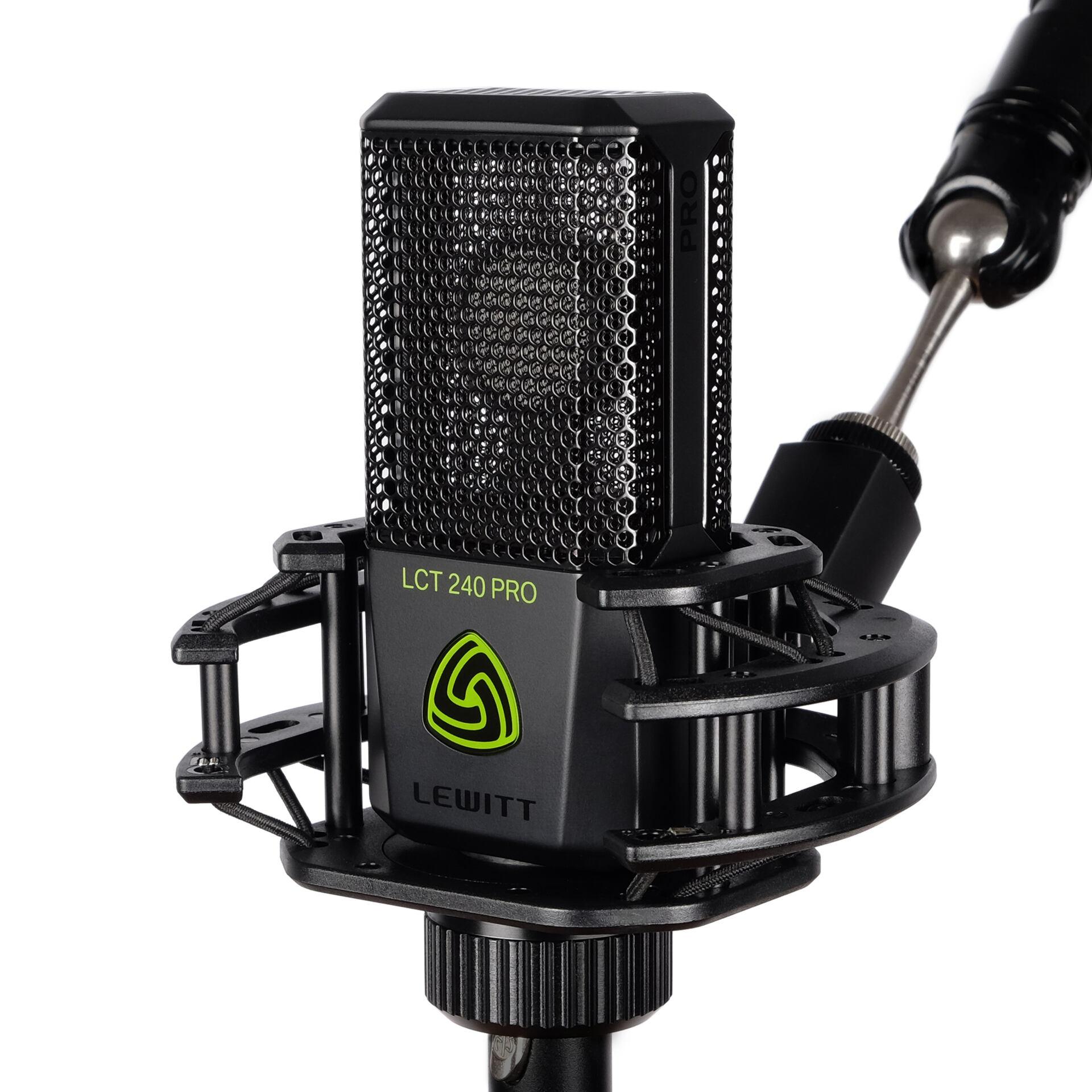 Lewitt LCT 240 Pro Vocal Set with Shockmount & Magnetic Pop Filter